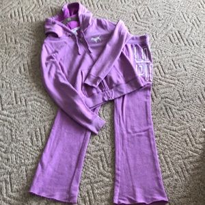 PINK Victoria’s Secret sweatpants and hoodie